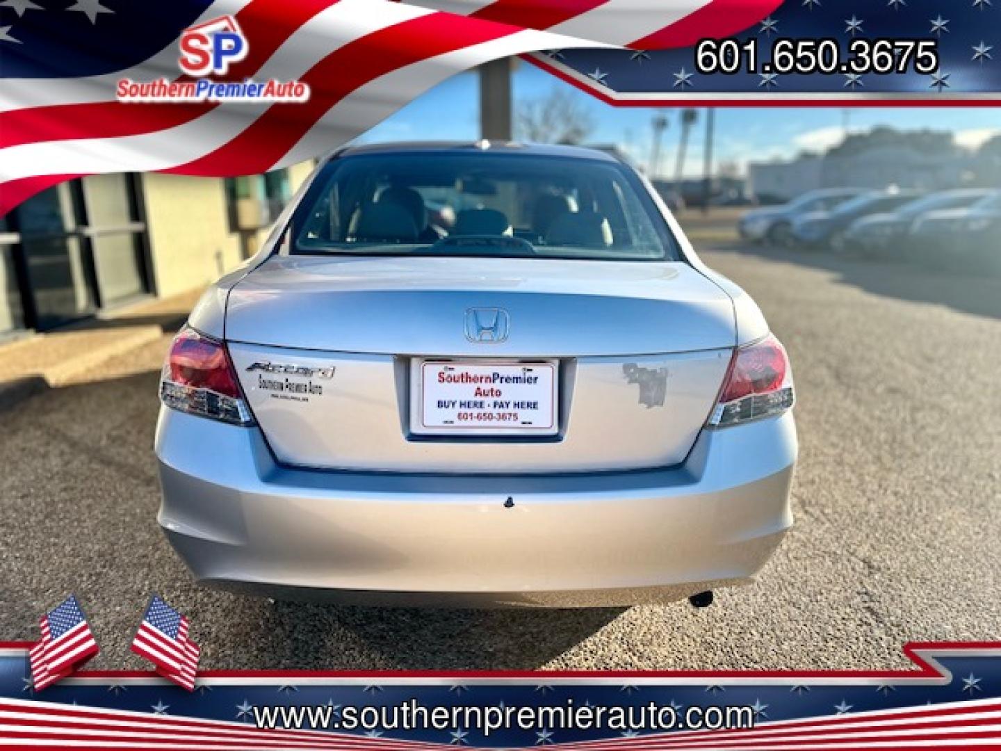 2008 SILVER HONDA ACCORD EX-L (JHMCP26838C) , located at 922 W. Beacon St., Philadelphia, MS, 39350, (601) 650-3675, 32.770447, -89.127151 - Photo#4